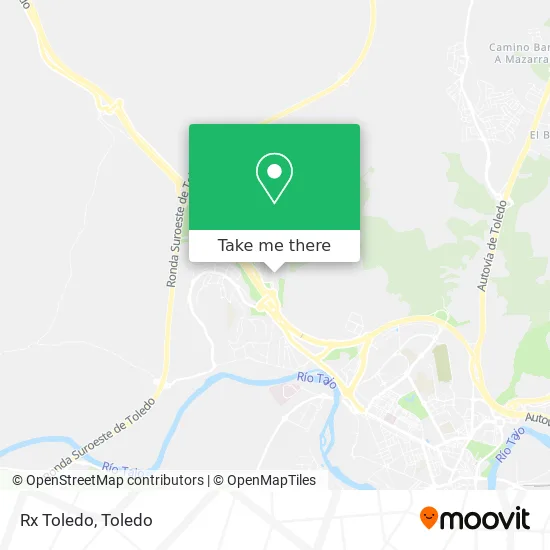 Rx Toledo map