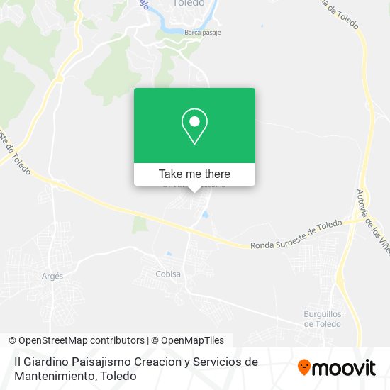 mapa Il Giardino Paisajismo Creacion y Servicios de Mantenimiento