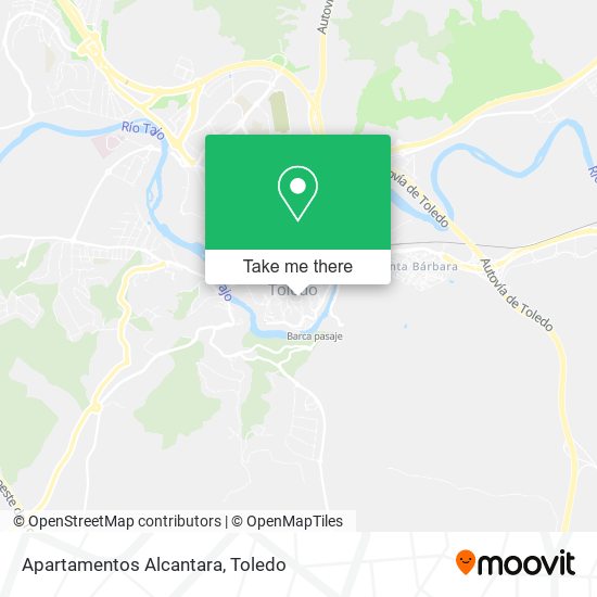 Apartamentos Alcantara map