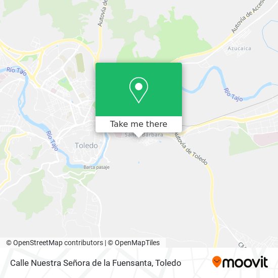 Calle Nuestra Señora de la Fuensanta map