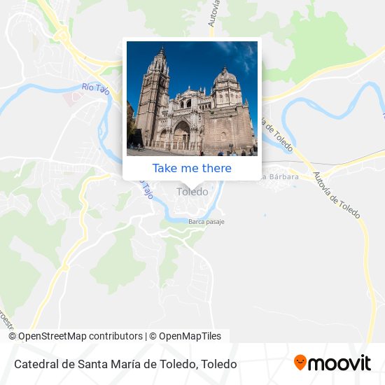 mapa Catedral de Santa María de Toledo