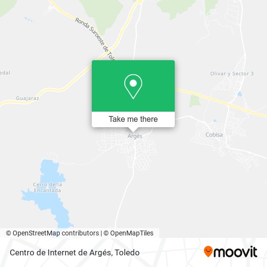 Centro de Internet de Argés map