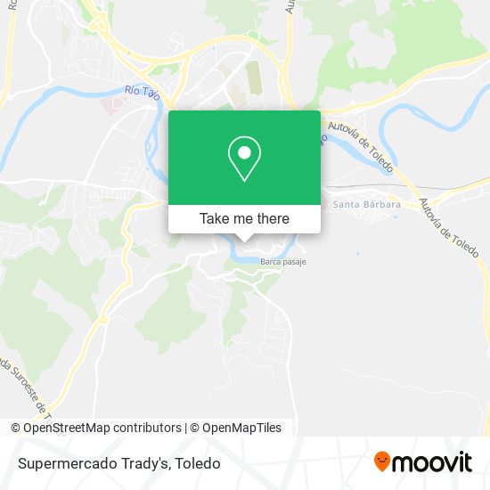 Supermercado Trady's map