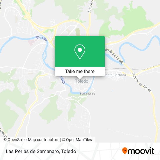 Las Perlas de Samanaro map