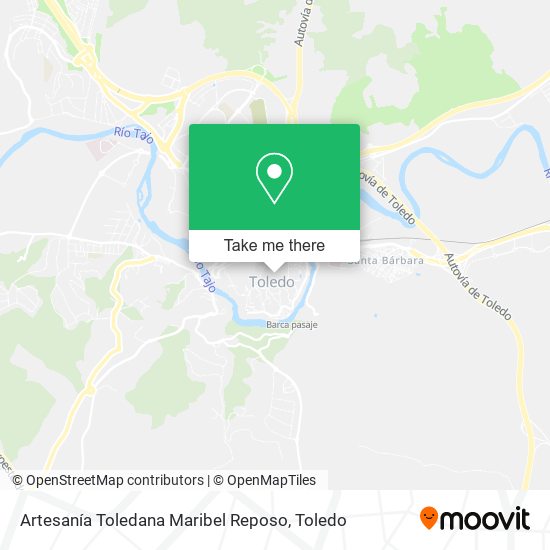 mapa Artesanía Toledana Maribel Reposo