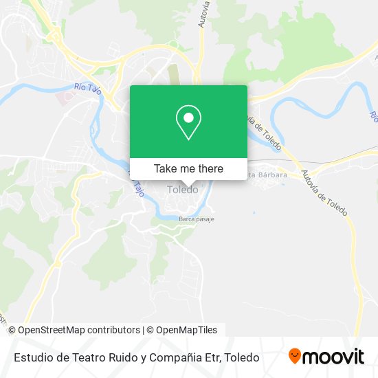 mapa Estudio de Teatro Ruido y Compañia Etr