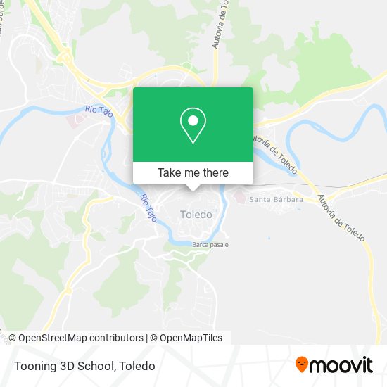 mapa Tooning 3D School