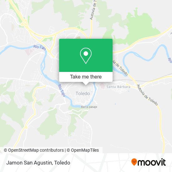 Jamon San Agustin map