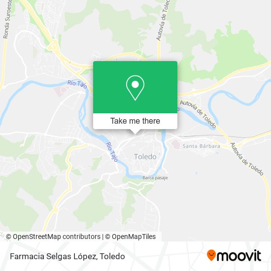 Farmacia Selgas López map