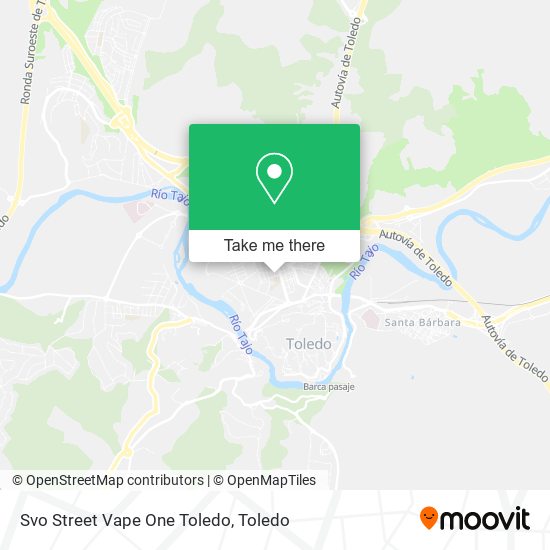 Svo Street Vape One Toledo map