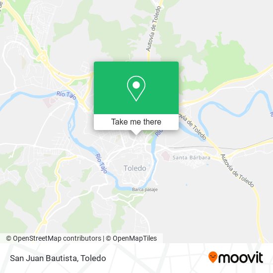 mapa San Juan Bautista