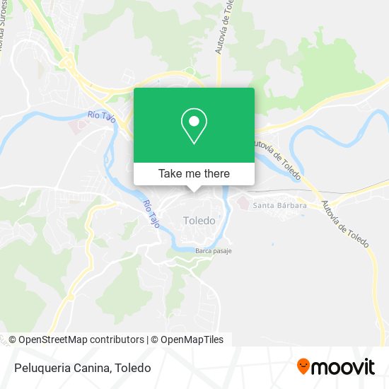 Peluqueria Canina map