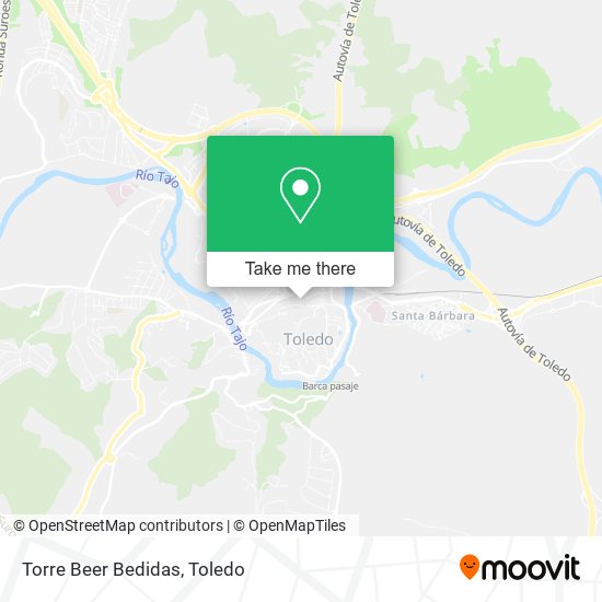 Torre Beer Bedidas map