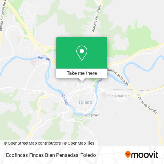 Ecofincas Fincas Bien Pensadas map