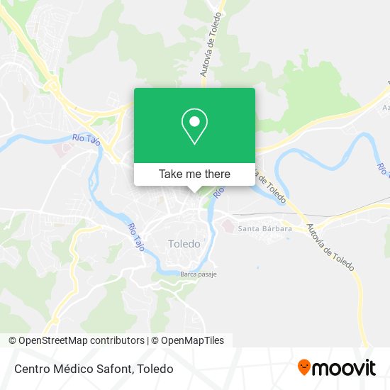 Centro Médico Safont map