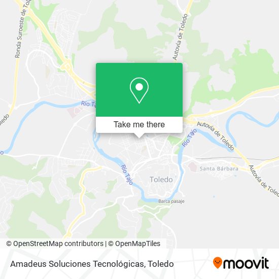 mapa Amadeus Soluciones Tecnológicas