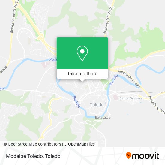 Modalbe Toledo map