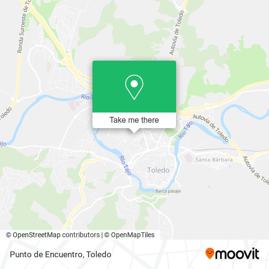 Punto de Encuentro map