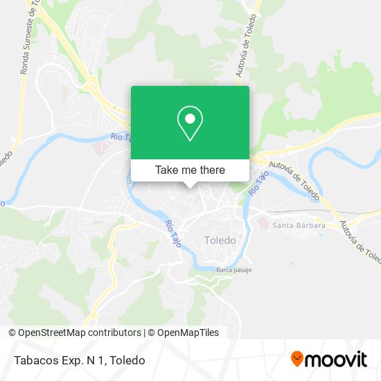 Tabacos Exp. N 1 map