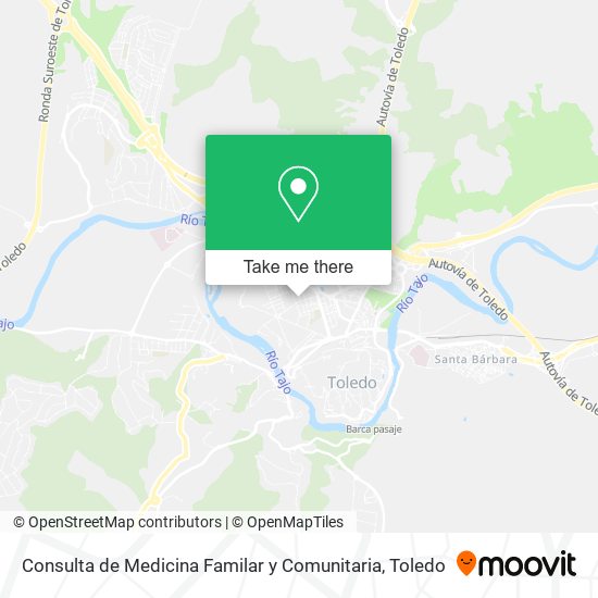 Consulta de Medicina Familar y Comunitaria map