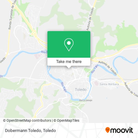 Dobermann Toledo map