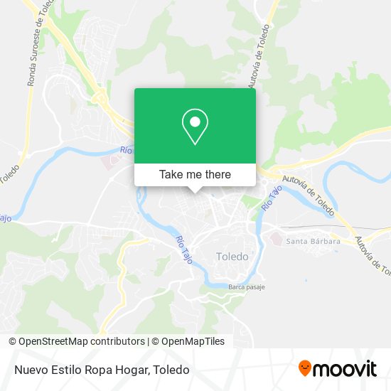 Nuevo Estilo Ropa Hogar map