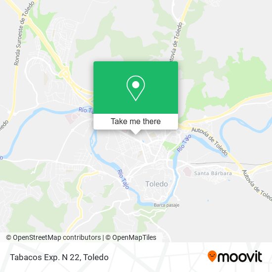 Tabacos Exp. N 22 map