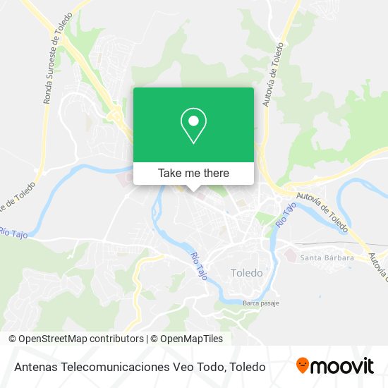 mapa Antenas Telecomunicaciones Veo Todo