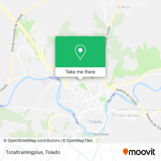 Totaltrainingplus map