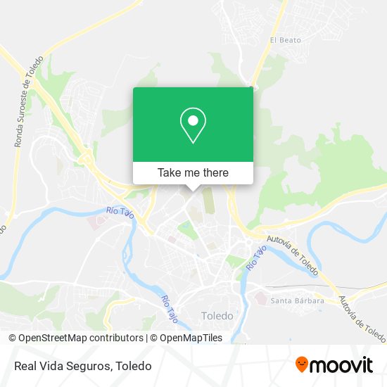 Real Vida Seguros map