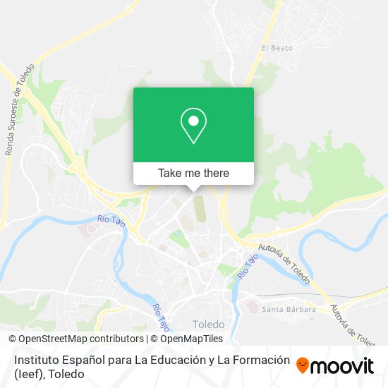 Instituto Español para La Educación y La Formación (Ieef) map
