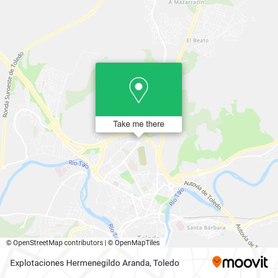 mapa Explotaciones Hermenegildo Aranda