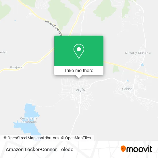 Amazon Locker-Connor map