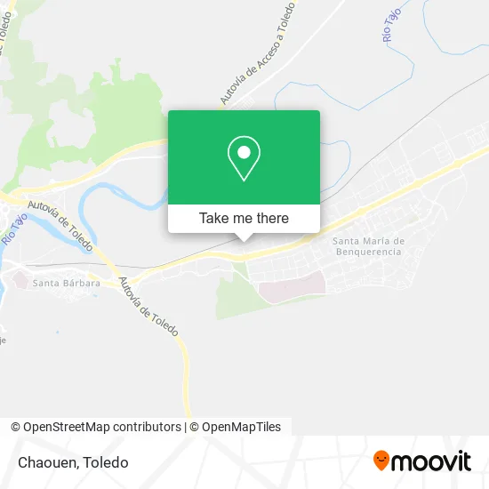 Chaouen map