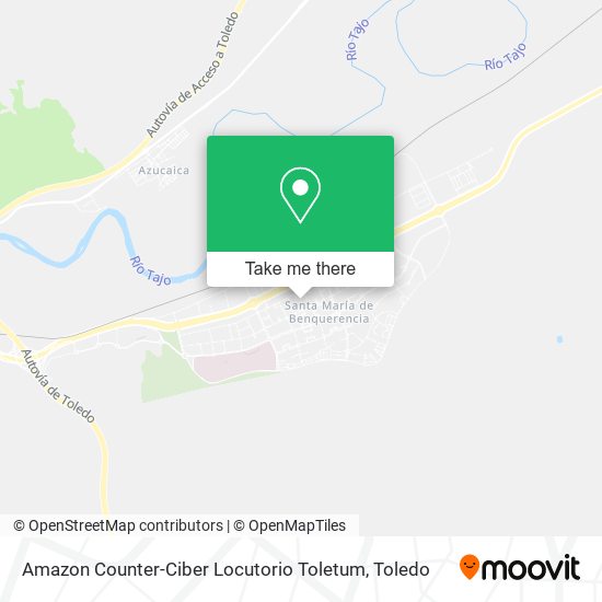 mapa Amazon Counter-Ciber Locutorio Toletum