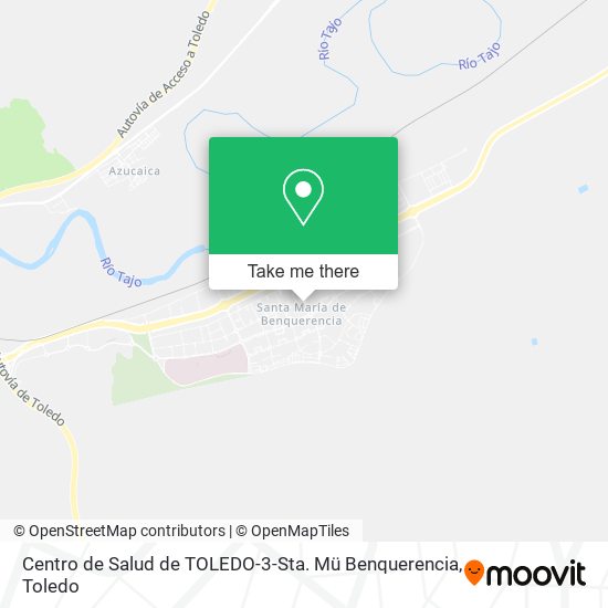 mapa Centro de Salud de TOLEDO-3-Sta. Mü Benquerencia