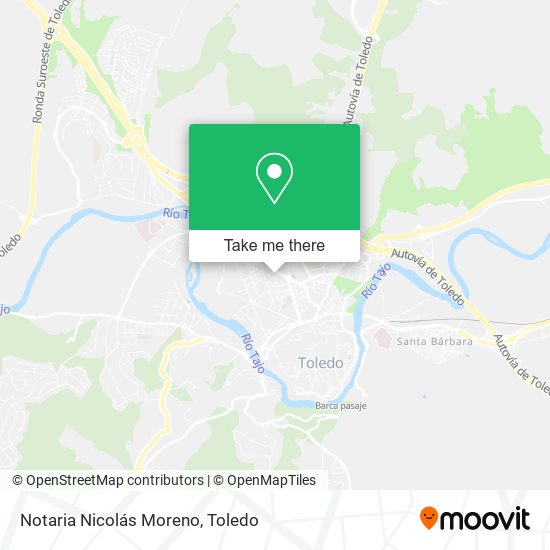 Notaria Nicolás Moreno map