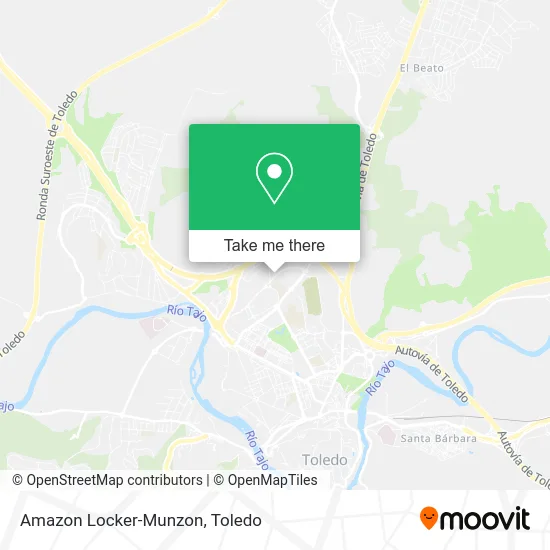 Amazon Locker-Munzon map