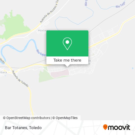 Bar Totanes map