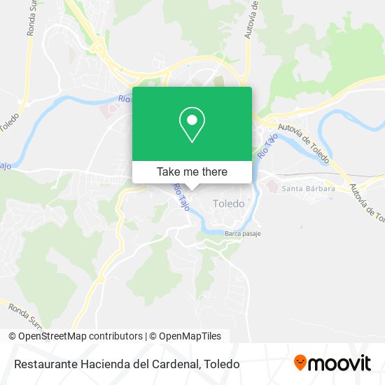 Restaurante Hacienda del Cardenal map