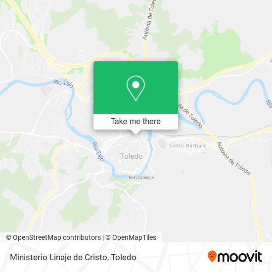 Ministerio Linaje de Cristo map