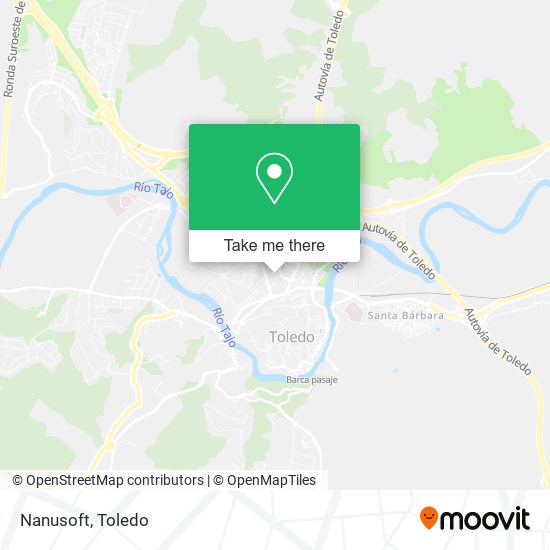 mapa Nanusoft