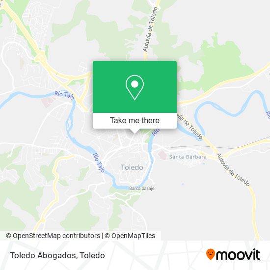 Toledo Abogados map