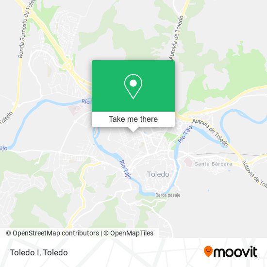 Toledo I map