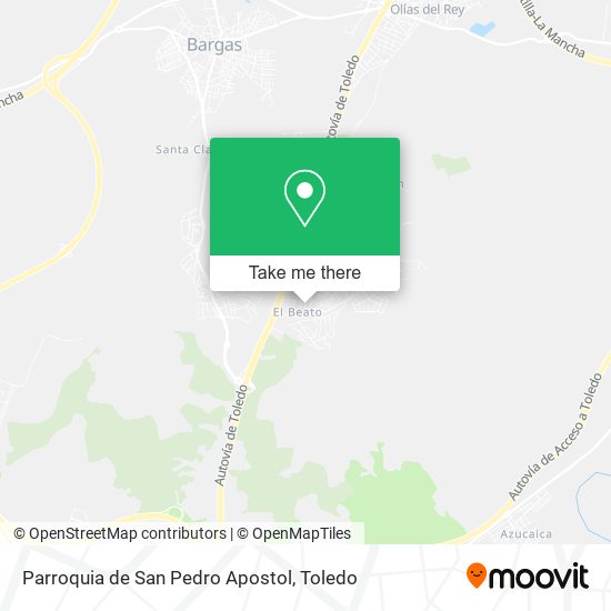 Parroquia de San Pedro Apostol map