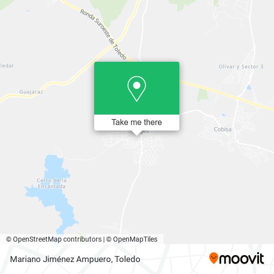 Mariano Jiménez Ampuero map