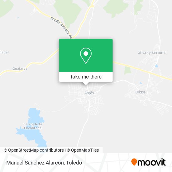 Manuel Sanchez Alarcón map