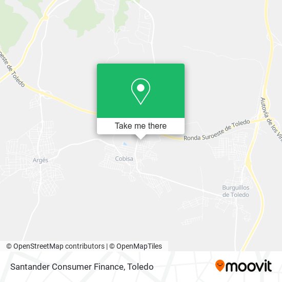 Santander Consumer Finance map