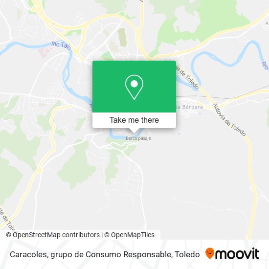 Caracoles, grupo de Consumo Responsable map