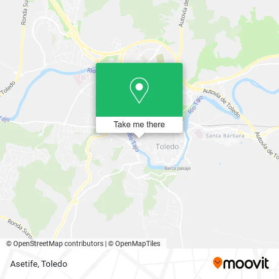 Asetife map